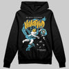 Jordan 11 Retro Gamma Blue (2025) DopeSkill Hoodie Sweatshirt Nevermind Graphic Streetwear - Black
