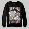 Jordan 40 “Dusty Rose” DopeSkill Sweatshirt Sorry I've Been Trappin Graphic Streetwear - Black