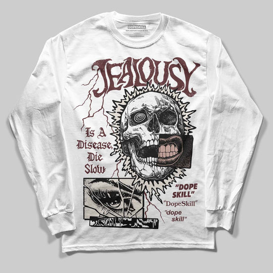 Jordan 11 “China” DopeSkill Long Sleeve T-Shirt Jealousy Graphic Streetwear - White