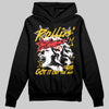 Yellow Sneakers DopeSkill Hoodie Got It Out The Mud Graphic Streetwear - Black