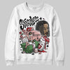 Jordan 1 Low OG “Rust Pink” DopeSkill Sweatshirt Stressless Graphic Streetwear - White 