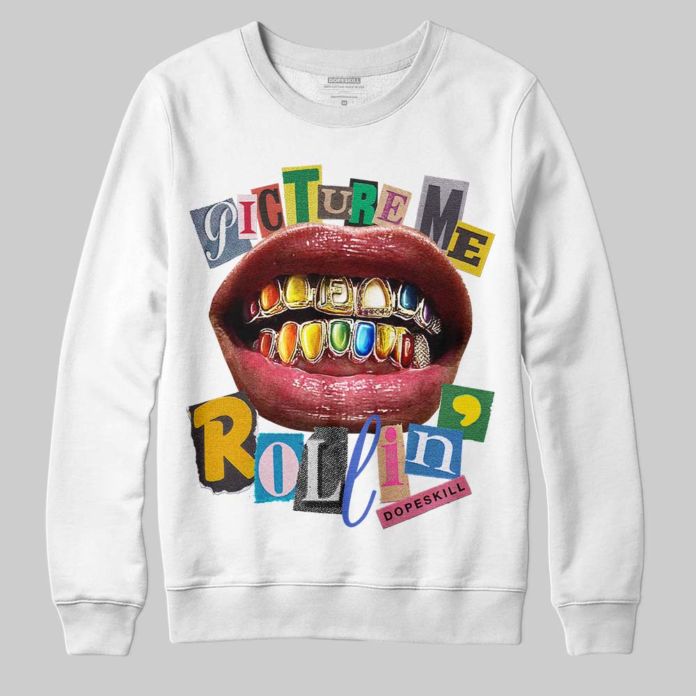 Picture Me Graphic DopeSkill Sweatshirt Streetwear - White