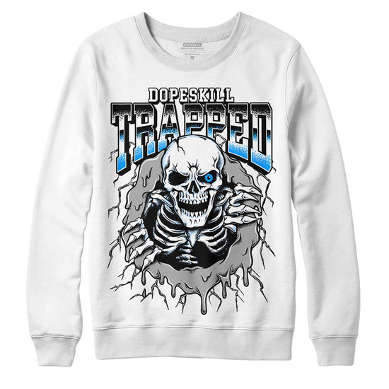 Jordan 6 “Reverse Oreo” DopeSkill Sweatshirt Trapped Halloween Graphic Streetwear - White