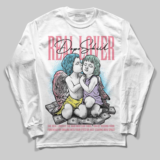 Dunk Low SE Candy Easter DopeSkill Long Sleeve T-Shirt Real Lover Graphic Streetwear - White 