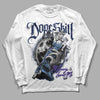 Jordan 5 SE “Georgetown” DopeSkill Long Sleeve T-Shirt Money Loves Me Graphic Streetwear