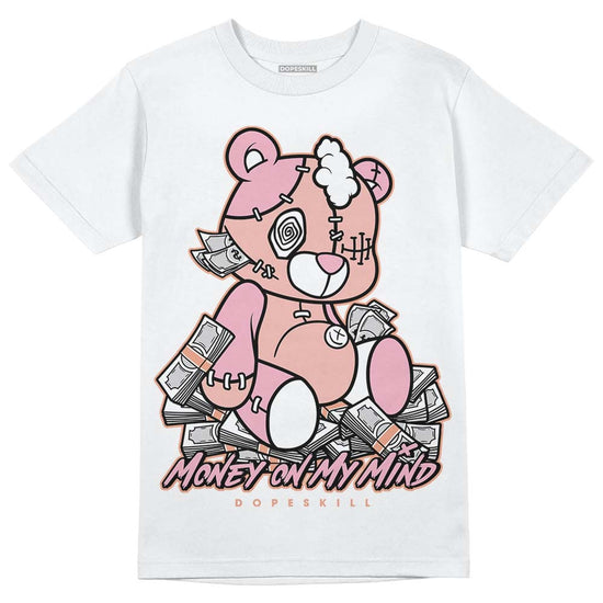 Jordan 11 Low “Legend Pink” DopeSkill T-Shirt MOMM Bear Graphic Streetwear - White