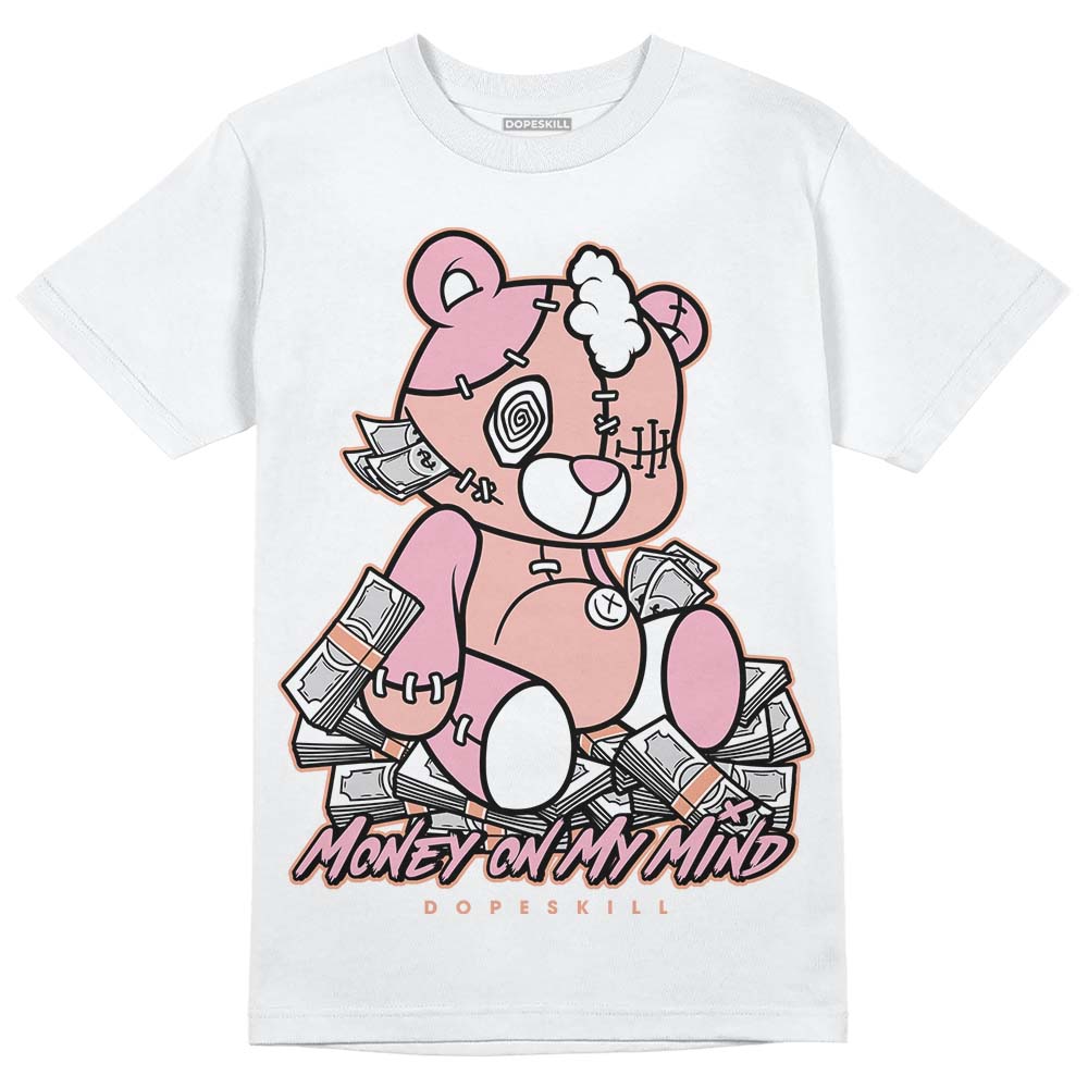 Jordan 11 Low “Legend Pink” DopeSkill T-Shirt MOMM Bear Graphic Streetwear - White