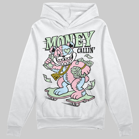 Jordan 4 Retro Valentine's Day (2026) (GS) DopeSkill Hoodie Sweatshirt Money Callin' Graphic Streetwear - White