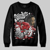 Jordan 1 Retro High OG Black Toe Reimagined DopeSkill Sweatshirt Stressless Graphic Streetwear - Black