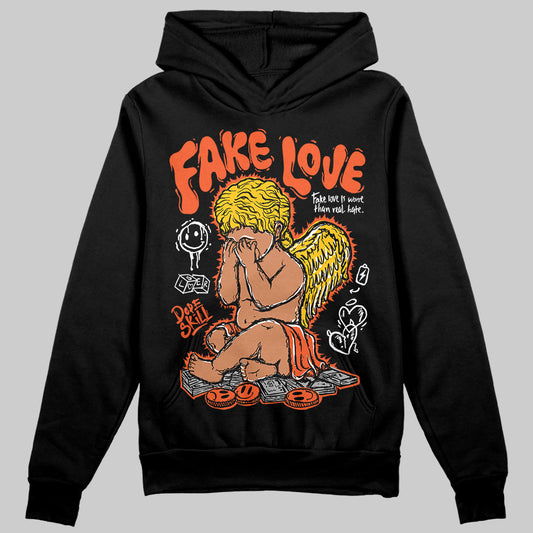 MSCHF Super Normal 2 Orange Milk DopeSkill Hoodie Sweatshirt New Fake Love Graphic Streetwear - Black