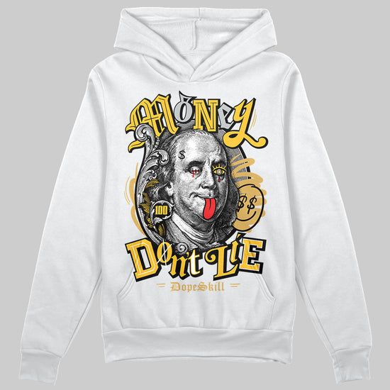 Jordan 12 "Phantom" DopeSkill Hoodie Sweatshirt Money Don't Lie Graphic Streetwear - White