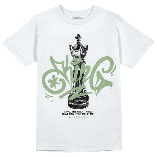 Jordan 4 Retro “Seafoam” DopeSkill T-Shirt King Chess Graphic Streetwear - White