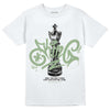 Jordan 4 Retro “Seafoam” DopeSkill T-Shirt King Chess Graphic Streetwear - White