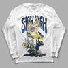 Dunk Low Vintage “Michigan” DopeSkill Long Sleeve T-Shirt Stay High Graphic Streetwear - WHit