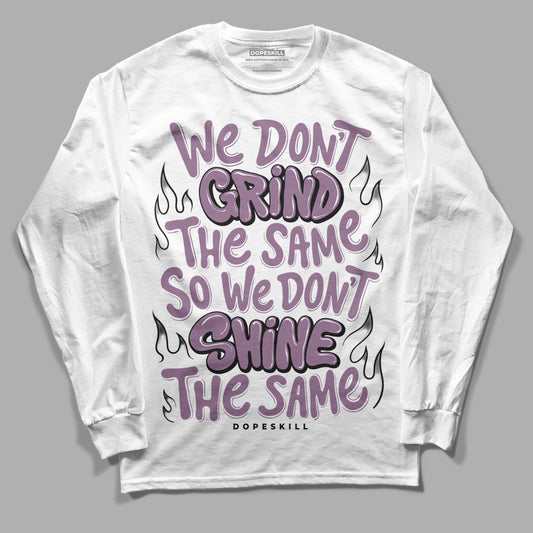 Mauve Off-Noir 2s DopeSkill Long Sleeve T-Shirt Grind Shine Graphic