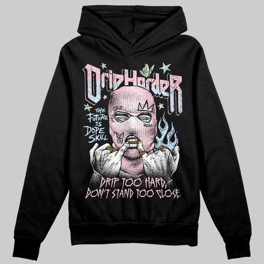 Jordan 4 Retro Valentine's Day (2026) (GS) DopeSkill Hoodie Sweatshirt Drip Harder Graphic Streetwear - Black