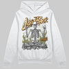 Olive Sneakers DopeSkill Hoodie Laid Back Graphic Streetwear - White 
