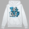 Jordan 2 Low "University Blue" DopeSkill Hoodie Sweatshirt Talk Is Chip Graphic Streetwear - White