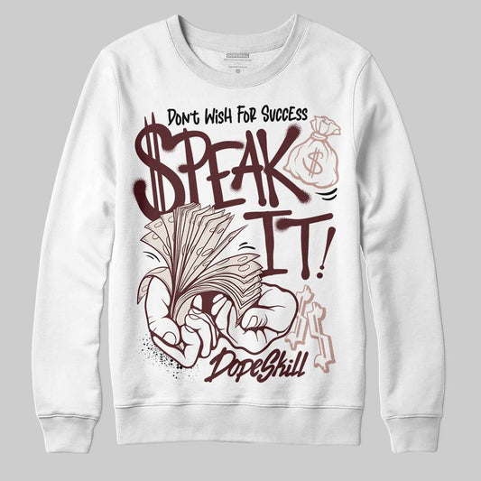 Jordan 11 “China” DopeSkill Sweatshirt Speak It Graphic Streetwear - White