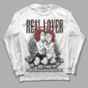 Jordan 1 High OG “Black/White” DopeSkill Long Sleeve T-Shirt Real Lover Graphic Streetwear - White 