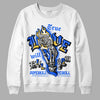 Royal Blue Sneakers DopeSkill Sweatshirt True Love Will Kill You Graphic Streetwear - White