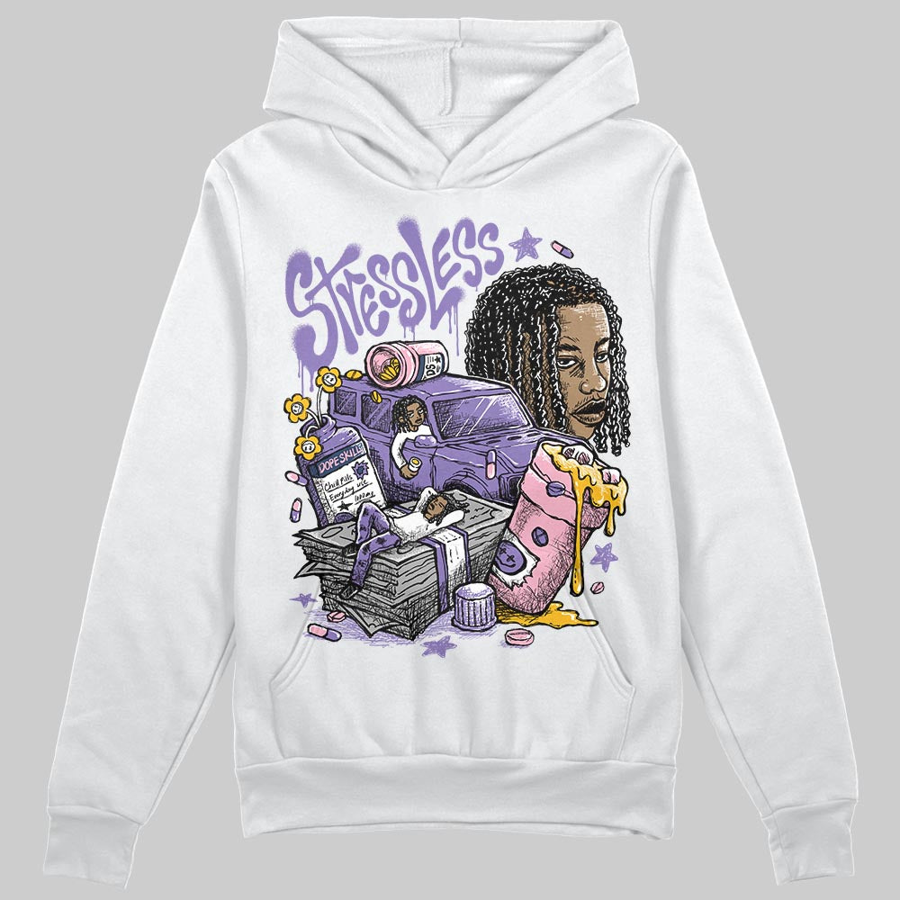 Jordan 11 "Mojave" DopeSkill Hoodie Sweatshirt Stressless Graphic Streetwear - White