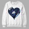 Jordan 5 SE “Georgetown” DopeSkill Sweatshirt Heart Jordan 5 Graphic Streetwear