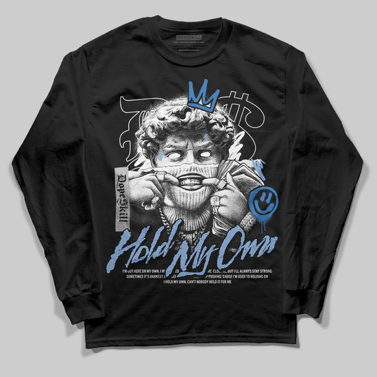 Jordan 4 WMNS 'Forget Me Not' DopeSkill Long Sleeve T-Shirt In My Way Graphic Streetwear - Black