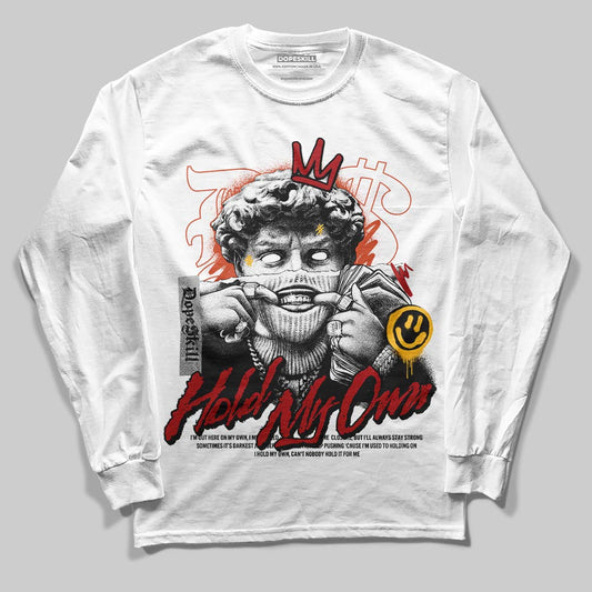 Nigel Sylvester x Air Jordan 4 ‘Brick by Brick’ DopeSkill Long Sleeve T-Shirt In My Way Graphic Streetwear - White