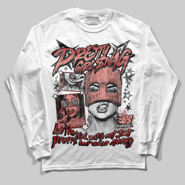 Jordan 13 “Dune Red” DopeSkill Long Sleeve T-Shirt Pretty Girl Swag Graphic Streetwear - White