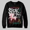 Jordan 3 Mexico 'El Vuelo' DopeSkill Sweatshirt Speak It Graphic Streetwear - Black