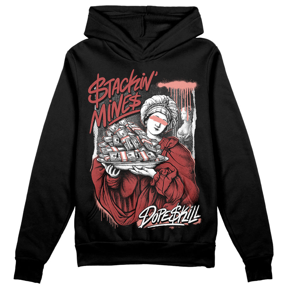 Jordan 13 “Dune Red” DopeSkill Hoodie Sweatshirt Stackin Mines Graphic Streetwear - Black