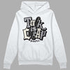 Jordan 1 Retro Low OG Black Cement DopeSkill Hoodie Sweatshirt Talk Is Chip Graphic Streetwear - White