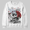 Jordan 6 “Reverse Infrared” DopeSkill Sweatshirt Drip Season Graphic Streetwear - White