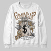 Jordan 5 SE “Sail” DopeSkill Sweatshirt Money Bag Coming Up Graphic Streetwear - White