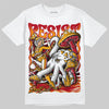 Jordan 7 Retro Cardinal DopeSkill T-Shirt Resist Graphic Streetwear - White 