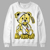 Jordan 11 Low 'Yellow Snakeskin' DopeSkill Sweatshirt Hurt Bear Graphic Streetwear - White