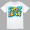 New Balance 9060 “Cyan Burst” DopeSkill T-Shirt Super Sauce Graphic Streetwear - White