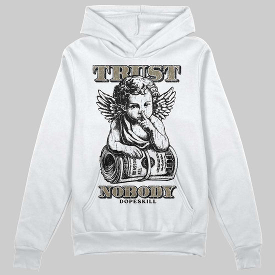 TAN Sneakers DopeSkill Hoodie Trust Nobody Graphic Streetwear - White 