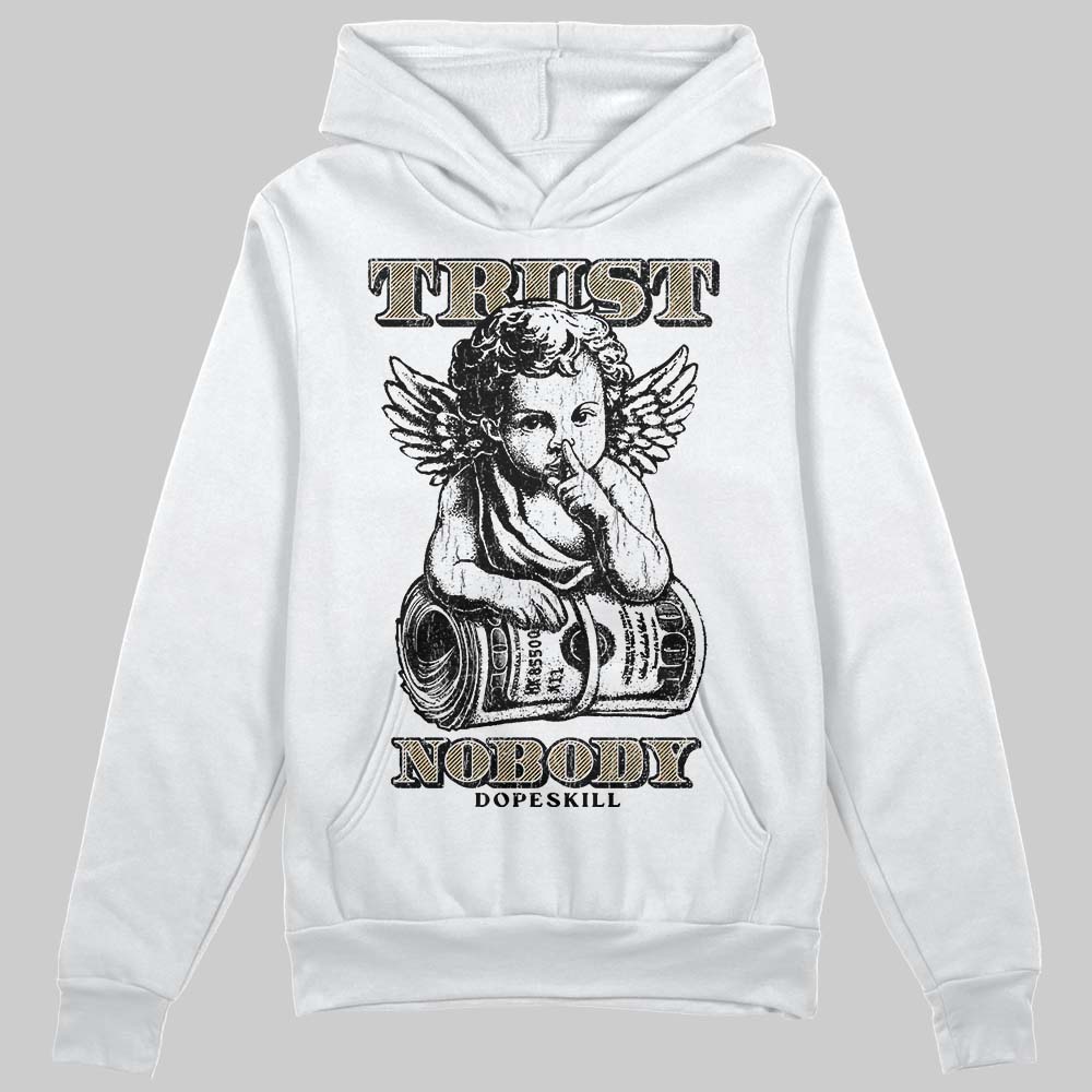 TAN Sneakers DopeSkill Hoodie Trust Nobody Graphic Streetwear - White 