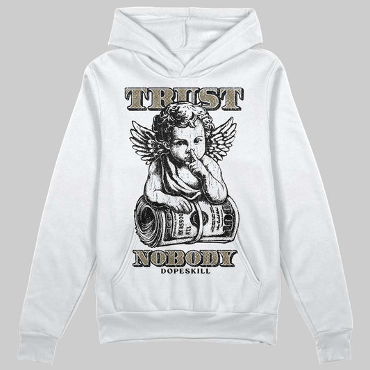 TAN Sneakers DopeSkill Hoodie Trust Nobody Graphic Streetwear - White 