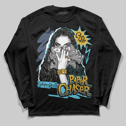 Jordan 11 Retro Gamma Blue (2025) DopeSkill Long Sleeve T-Shirt NPC Graphic Streetwear - black