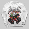 Jordan 14 Golf “Last Shot” DopeSkill Long Sleeve T-Shirt At The Top Graphic Streetwear - White 