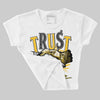 Vivid Sulfur 4s DopeSkill Women's Crop Top Trust No One Graphic