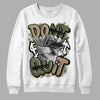 Air Max 90 Ballistic Neutral Olive DopeSkill Sweatshirt Don't Quit Graphic Streetwear - White