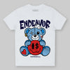 University Blue Sneakers DopeSkill Toddler Kids T-shirt Endeavor Graphic Streetwear - White