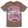 Dunk Low Smokey Mauve Playful Pink DopeSkill Brown Savana T-shirt Never Forget Loyalty Graphic Streetwear