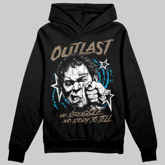 Jordan 3 GS “We Outside” DopeSkill Hoodie Sweatshirt Outlast Graphic Streetwear - Black