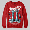 Red Sneakers DopeSkill Sweatshirt Loyalty Graphic Streetwear - Red