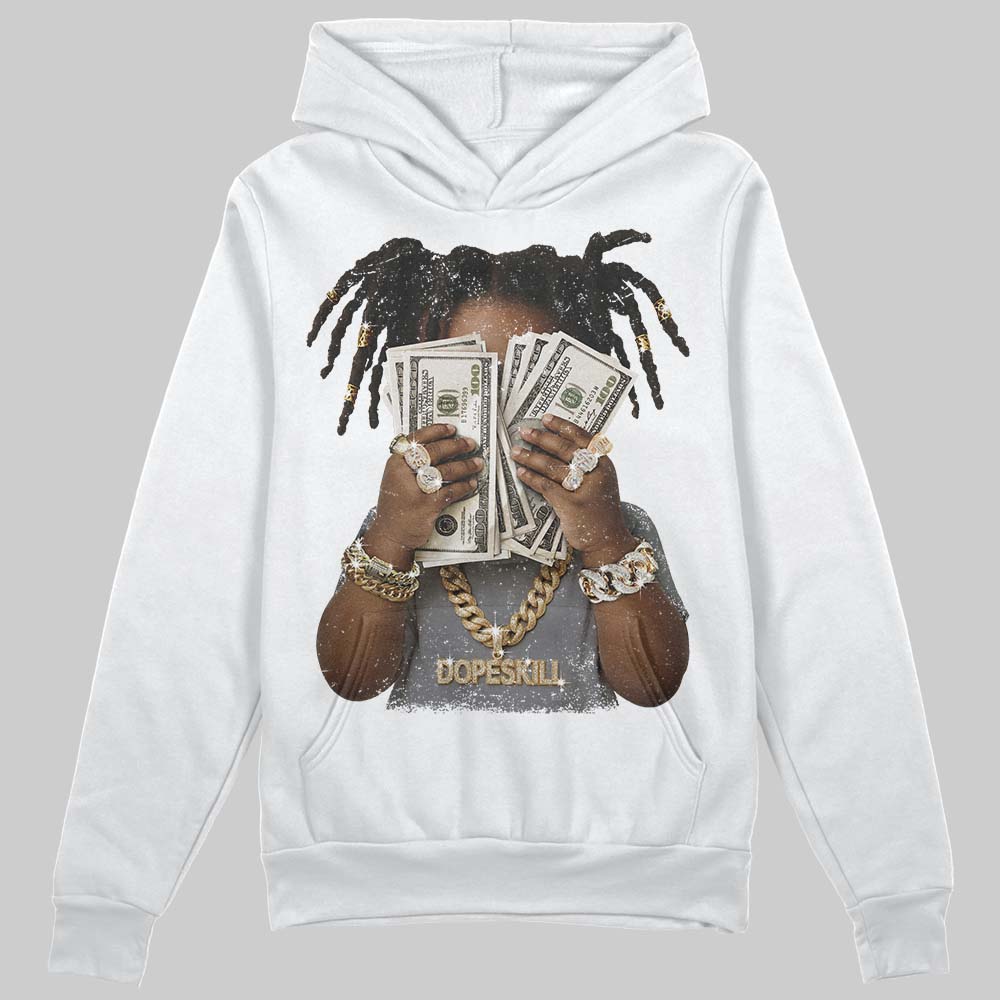 Jordan 9 Retro 'Flint Grey' 2026 DopeSkill Hoodie Sweatshirt Rich Youth Graphic Streetwear - White